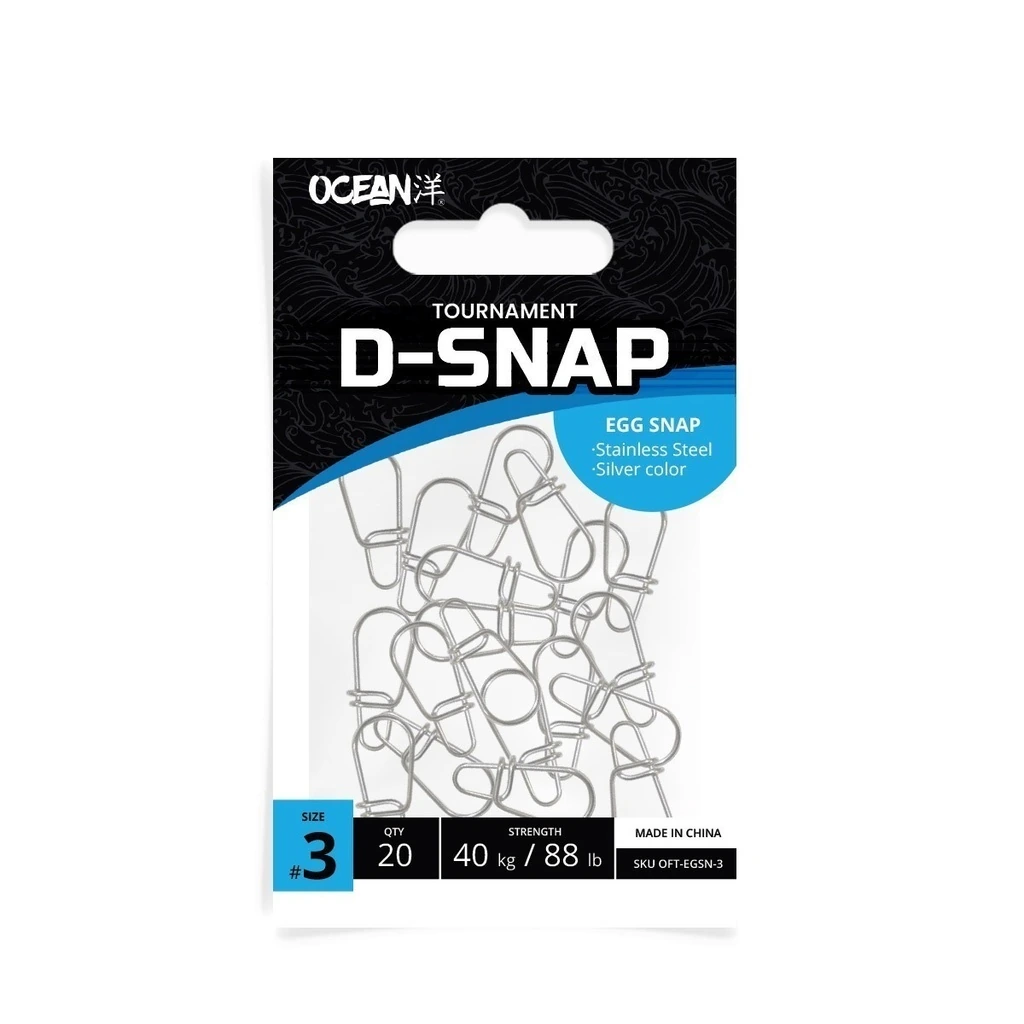 TOURNAMENT EGG SNAP OCEAN #3 X 20 UDS