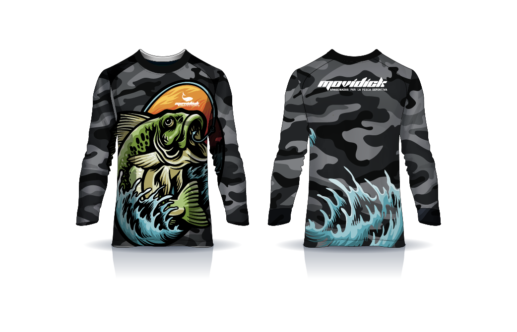 CAMISETA MOVIDICK WILD COLLECTION UV UPF 50+
