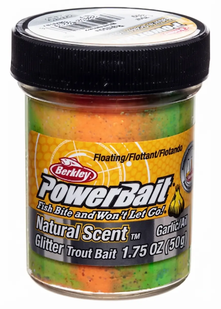 Carnada Artificial Power Bait Berckley Trout Bait Scent - Rainbow