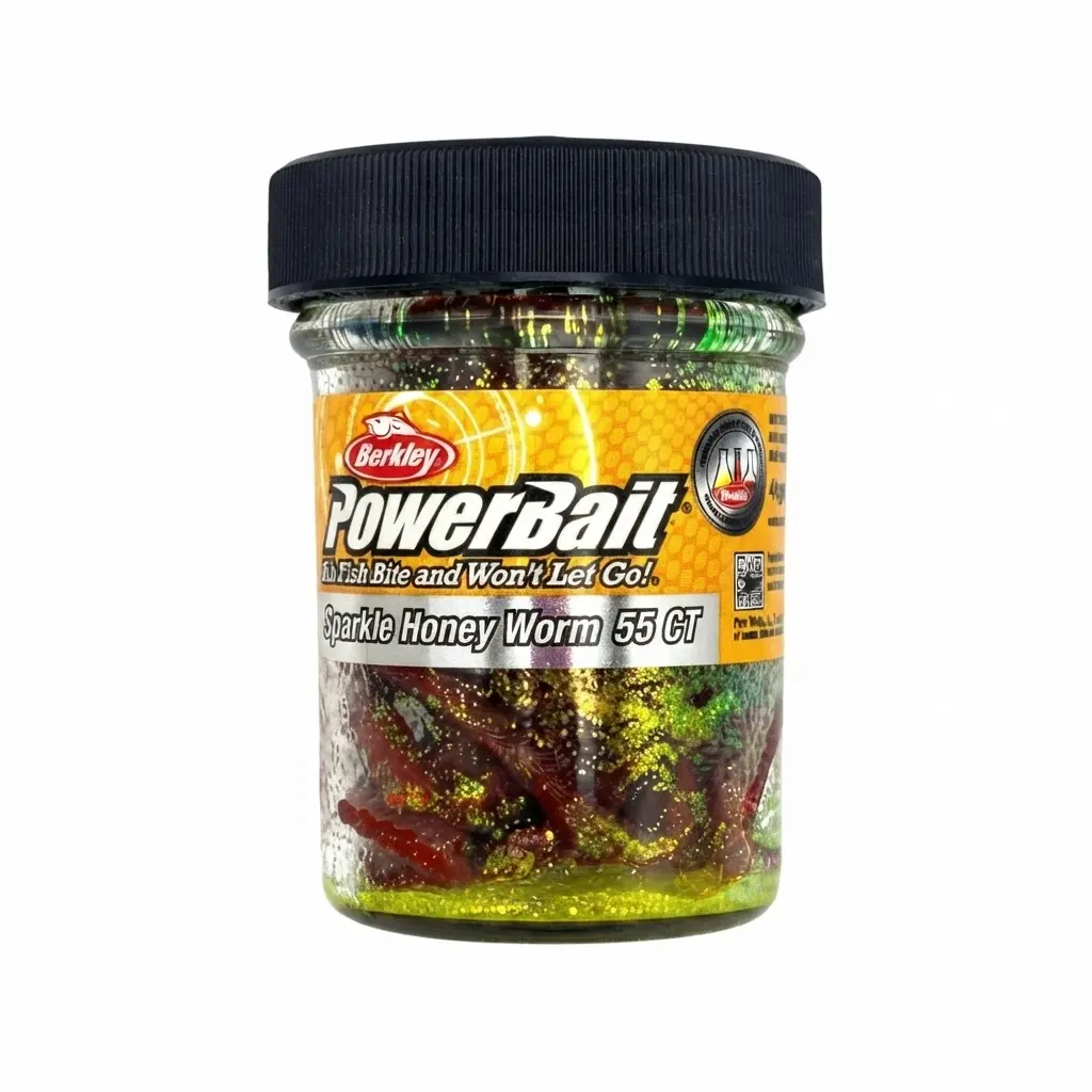 Carnada Artificial Power Bait Berkley  Clear Silv/Chartr/Wh - CSCW