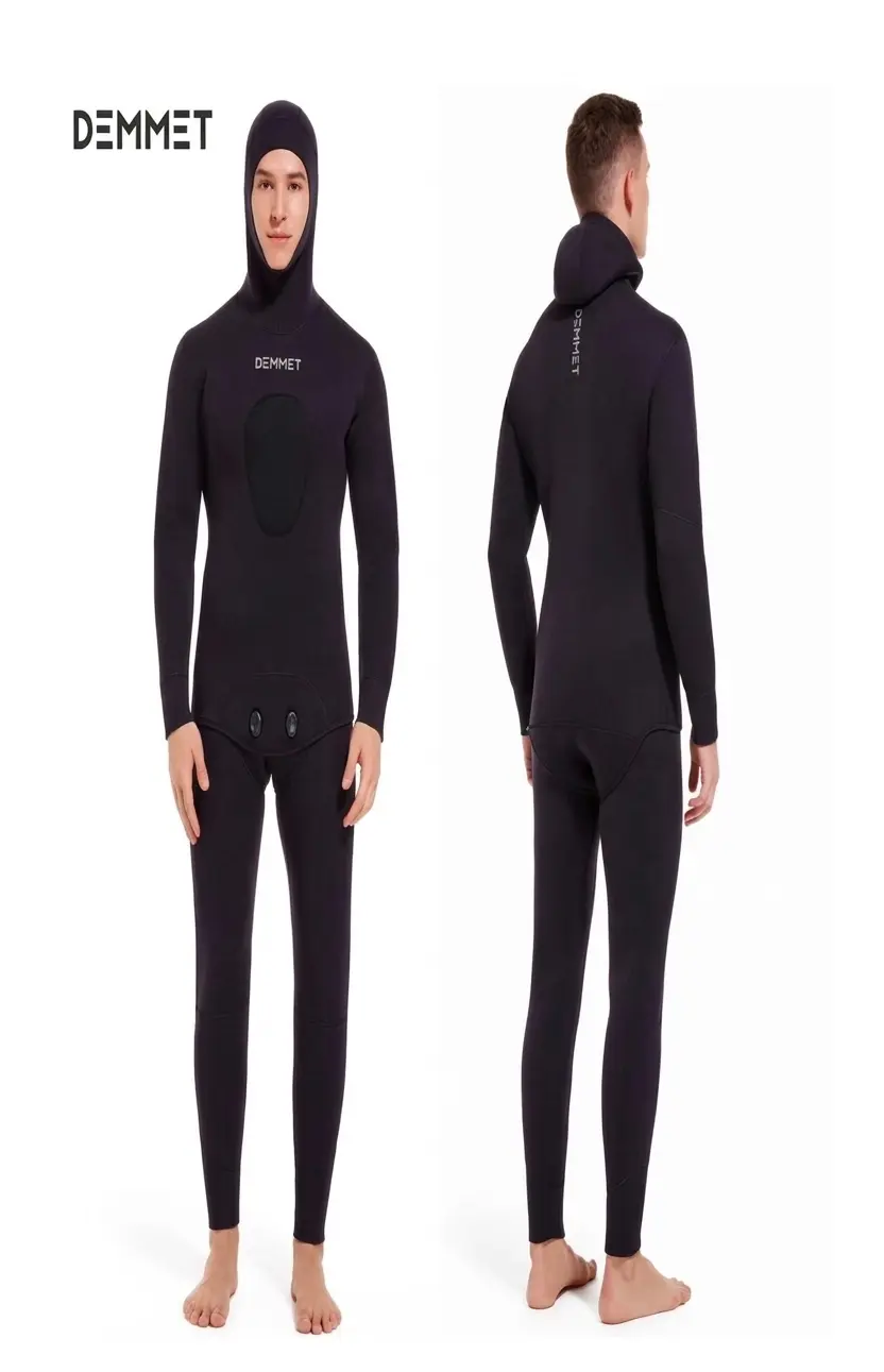 Traje de buceo negro dos cuerpos talla XL  - 5mm