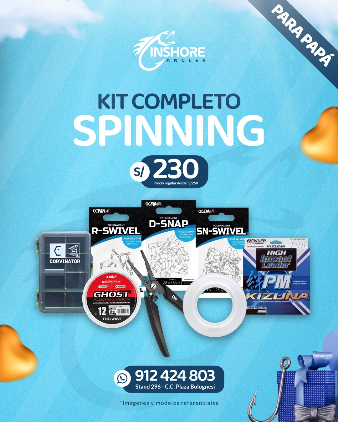 KIT COMPLETO SPINNING