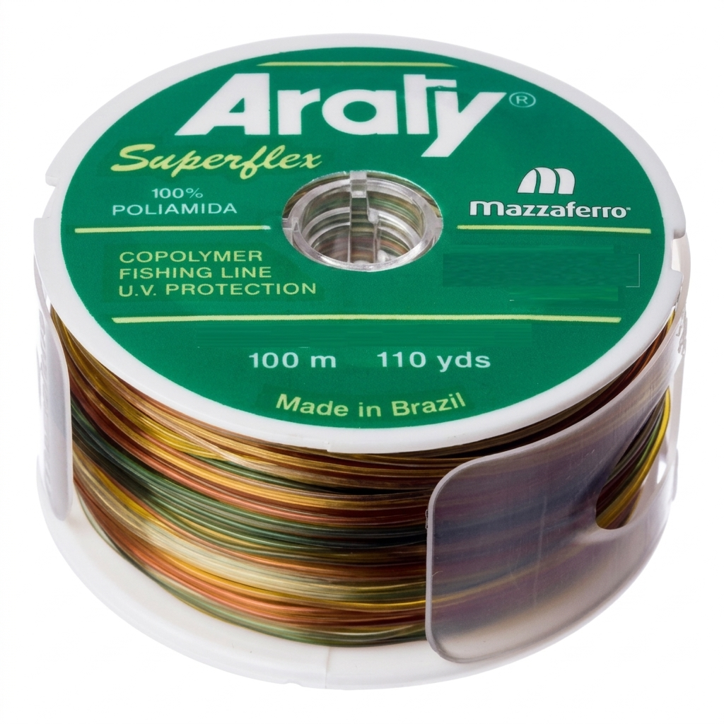 NYLON ARATY X 100MT MULTICOLOR 0.80mm