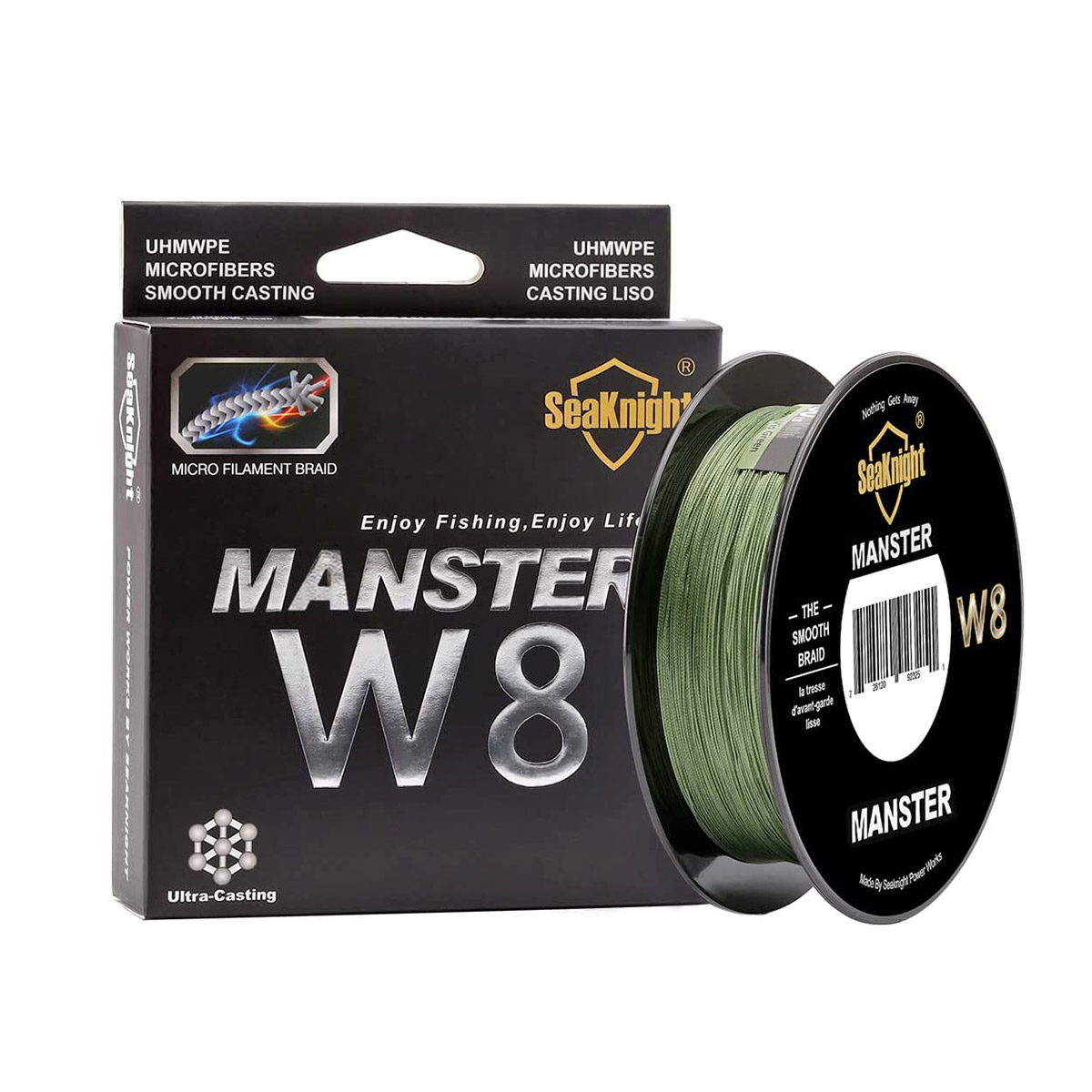 Multifilamento Manster W8 II 0.16mm 22LB-10KG