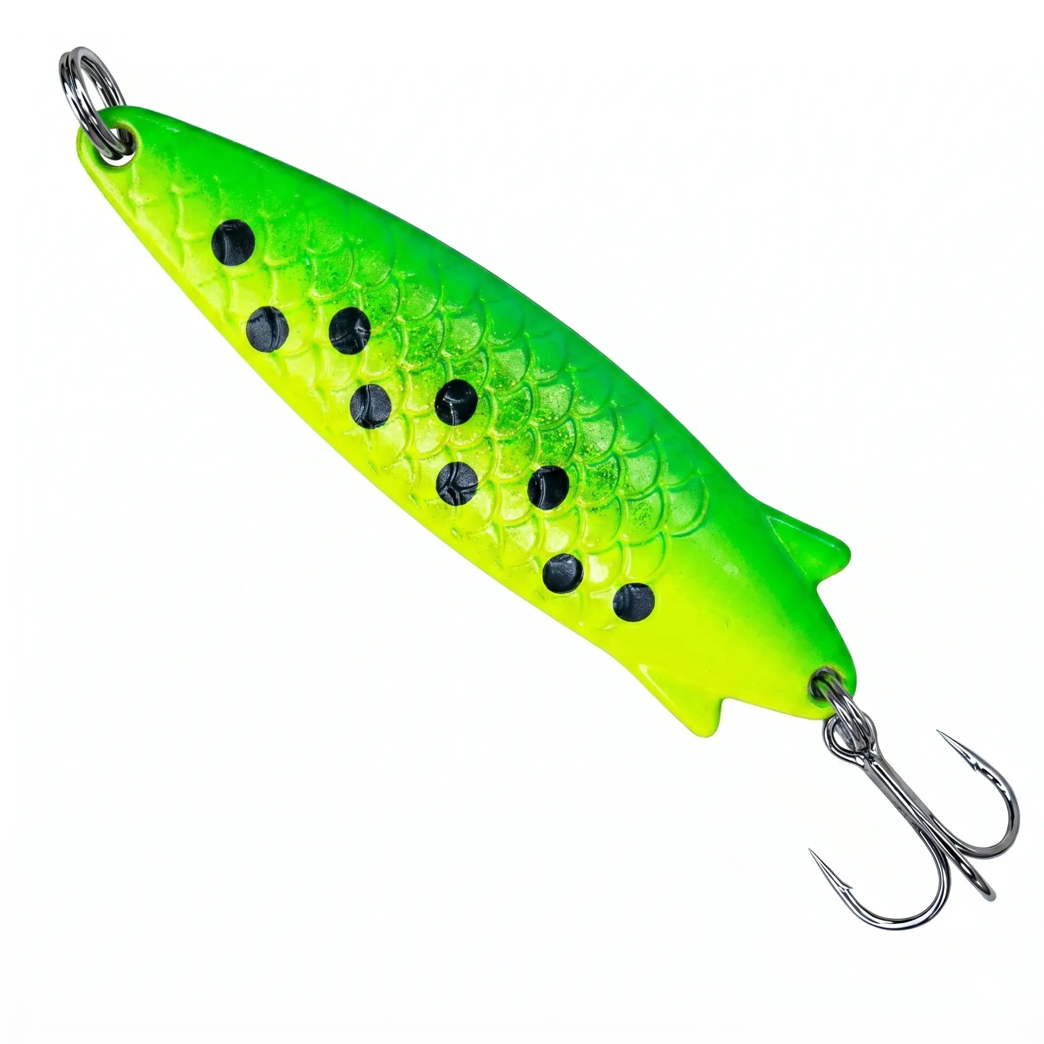 CUCHARILLA GREEN YELLOW PUNTOS NEGROS